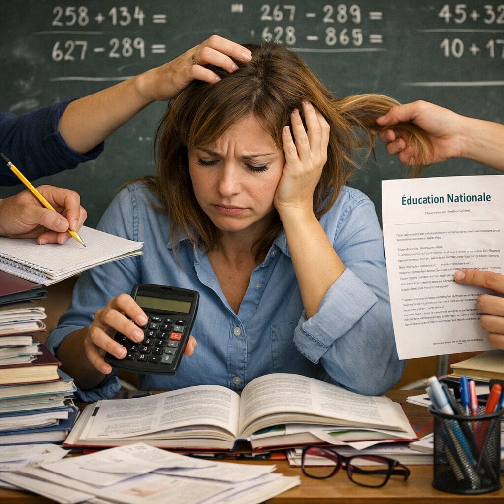 le stress et les Difficultés des instituteurs