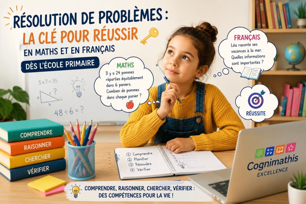 résoudre des problèmes en maths et en français