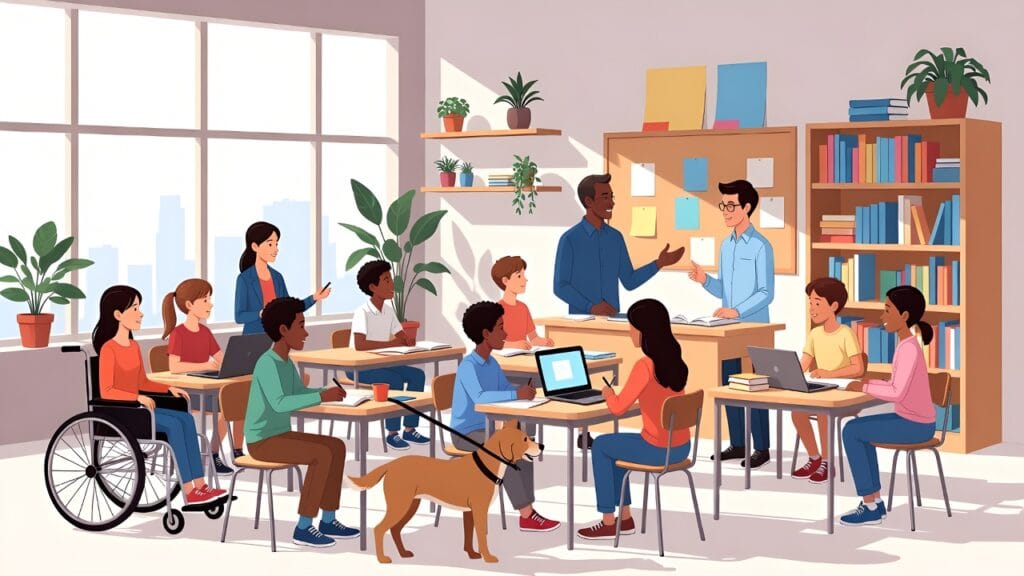 inclusion dans éducation