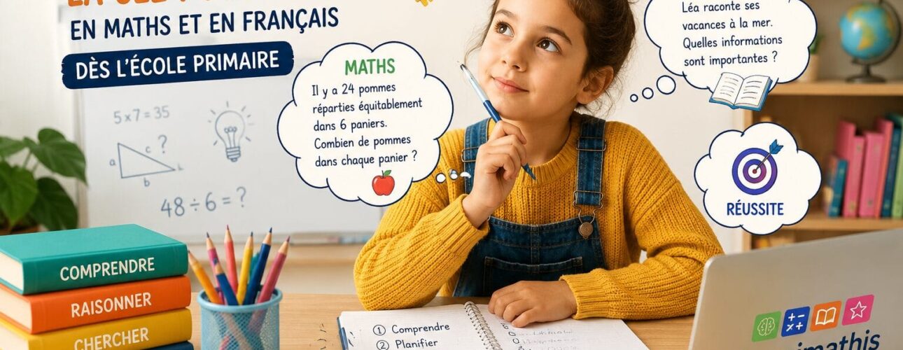 résoudre des problèmes en maths et en français
