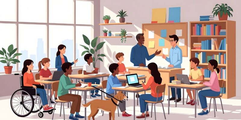 inclusion dans éducation