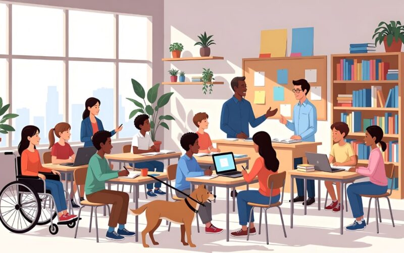 inclusion dans éducation