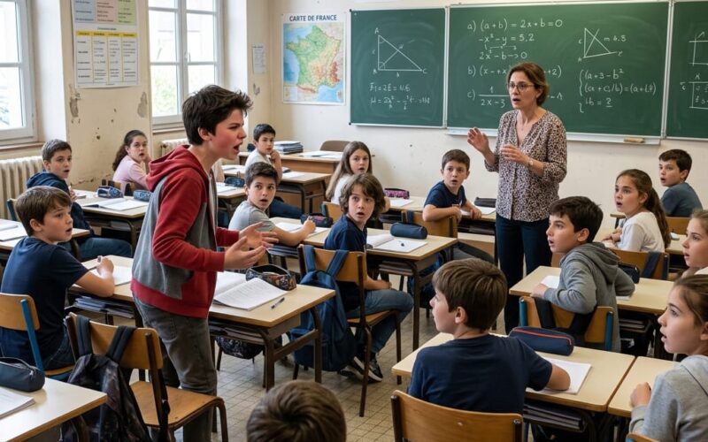 dispute en classe