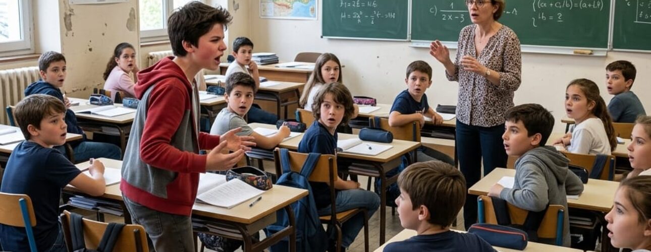 dispute en classe